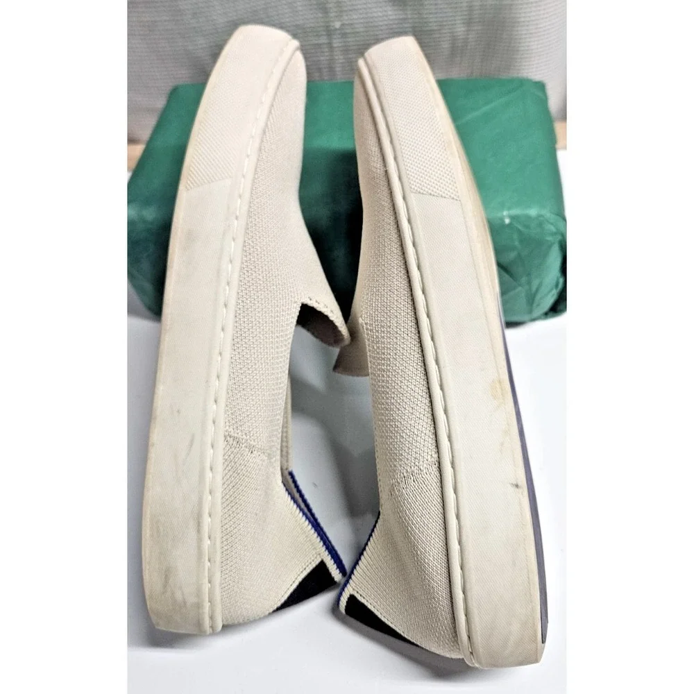 ROTHY'S The Sneaker‎ woman Sz 6 sand ivory knit slip on